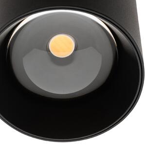 LCD LED vanjska stropna svjetiljka 5173, crna, 9 cm, metalna, IP54 CCT, Crno, Metal