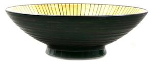 Zeleno-žuta keramička zdjela MIJ, ø 25 cm