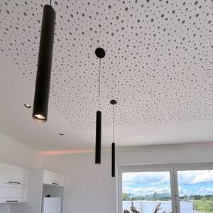 Deko-Light Tanka LED viseća svjetiljka, crna, aluminij, 2700 K, prigušiva, Crno, Dnevni boravak/blagovaonica, Aluminij