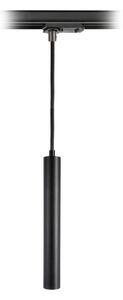 Deko-Light LED viseća svjetiljka, tanka, 1-fazna šina, crna, aluminij, 5W, 2700 K, prigušiva, Crno, Dnevni boravak/blagovaonica, Aluminij