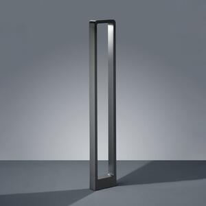 Trio Lighting LED staza RENO, antracit, visina 100 cm, metal, IP54, Crno, Aluminij