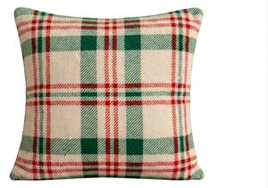 Jastučnica od mikroplyša WINTER PLAID 45x45 cm, šarena