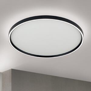 ORION MASCA LED stropna svjetiljka, crna, Ø 60 cm, CCT, metalna, prigušljiva, prigušiva, Crno, Dnevni boravak/blagovaonica, Metal