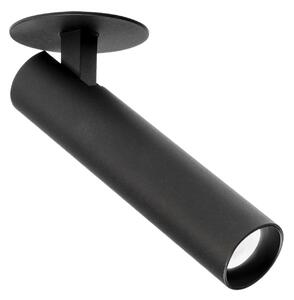 Wever & Ducré Lighting WEVER DUCRÉ LED reflektor Match 1.0 poluugradbeni crni 2700 K, Crno, Dnevni boravak/blagovaonica, Aluminij