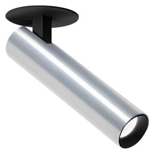 Wever & Ducré Lighting WEVER DUCRÉ LED reflektor Match 1.0 poluugradbeni aluminij 2700 K, Metalik, Dnevni boravak/blagovaonica, Aluminij
