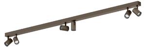Wever & Ducré Lighting WEVER DUCRÉ LED stropni reflektor Ceno 6.0, brončani, 2700 K, prigušiva, Bronca / stari mesing, Dnevni boravak/blagovaonica