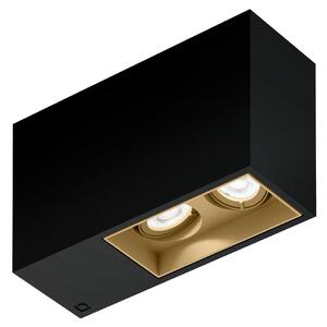 Wever & Ducré Lighting WEVER DUCRÉ downlight Planopetit 2.0 crno/bež 927 dim, prigušiva, Crno, Područje hodnika, Aluminij