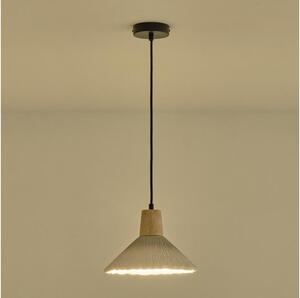 Luster na sajli 1xE27/15W/230V krem