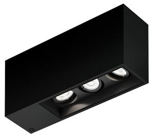 Wever & Ducré Lighting WEVER DUCRÉ LED ugradbena svjetiljka Plano petit 3.0 crna 927 dim, prigušiva, Crno, Područje hodnika, Aluminij