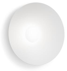 Wever & Ducré Lighting WEVER DUCRÉ LED zidna svjetiljka Clea 2.0 bijela Ø 50 cm 2700 K, prigušiva, Bijela, Dnevni boravak/blagovaonica, Aluminij