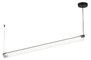 Wever & Ducré Lighting WEVER DUCRÉ LED viseća svjetiljka Finelle 1.0 crna 2700K dim, prigušiva, Crno, Dnevni boravak/blagovaonica, Staklo