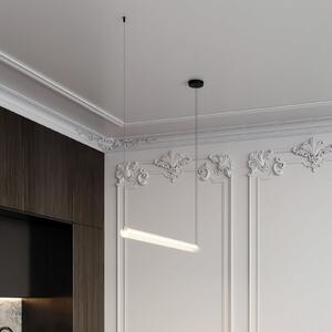 Wever & Ducré Lighting WEVER DUCRÉ LED viseća svjetiljka Finelle 1.0 bež 2700K dim, prigušiva, Bež, Dnevni boravak/blagovaonica, Staklo