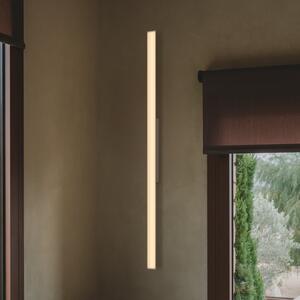 Vibia LED zidna svjetiljka SPA, duljina 121 cm, bež, IP44 2700 K, prigušiva, Bež, kupaonica, Aluminij