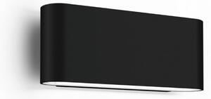 Wever & Ducré Lighting WEVER DUCRÉ LED vanjska zidna svjetiljka Kiosk 1.0 crna 2700 K, prigušiva, Crno, Aluminij, Zidni kvadrat