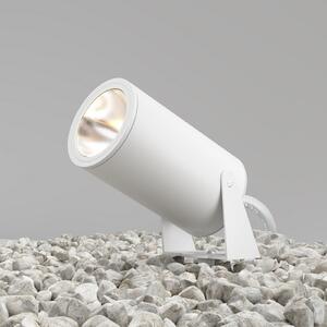 Maytoni LED reflektor s šiljkom za pod Bern, bijeli, aluminijski, IP65, Bijela, Aluminij