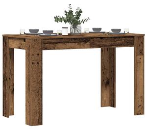 Blagovaonski stol staro drvo 120x60x76 cm konstruirano drvo - Staro drvo