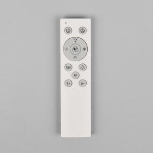 Reality Leuchten Vono LED stropna svjetiljka, crna/prozirna, Ø 40 cm, CCT, RGB daljinski, prigušiva, Crno, Dnevni boravak/blagovaonica, Metal
