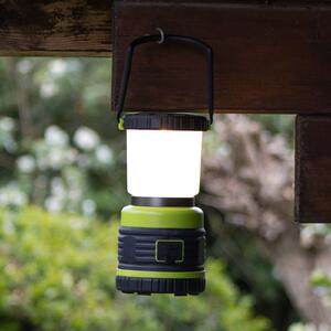 FH Lighting LED punjiva vanjska svjetiljka 850944 crno/zelena visina 19 cm plastika, prigušiva, Crno, Plastika