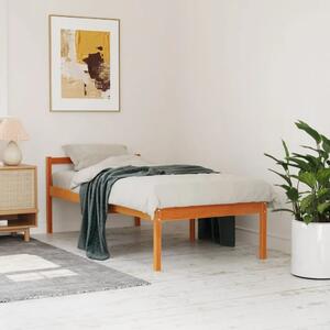 Krevet za starije osobe voštano smeđi 90 x 200 cm od borovine - Voštano smeđa 90 x 200 cm
