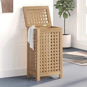 Košarica za rublje Prirodna Čvrsto teak drvo - 35 x 25 x 60 cm bez platnene torbe