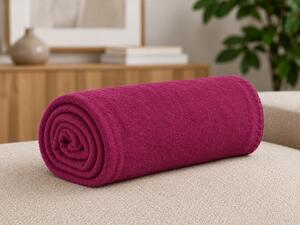 Fleece deka MELVIRA DUO, vinska Dimenzije: 150 x 200 cm