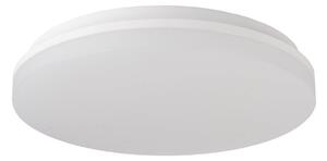 The Light Group SLC LED stropna svjetiljka OMEGA, bijela, Ø 40 cm, fazno rezanje, IP54, prigušiva, Bijela, Dnevni boravak/blagovaonica, Plastika