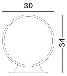 METRO STAJAĆA SVJETILJKA LED 6 Watt 220-240 Volt 405Lm 3000K IP65 L: 30 H NL9030716