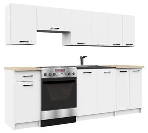 Zondo.hr Kuhinjski set 240 cm Ozara II (bijela). Akcija -12%. 1069376