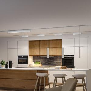 Paulmann URail LED svjetlosna traka Ceris, 3000K, aluminij, prigušljiva, prigušiva, Bijela, Dnevni boravak/blagovaonica, Aluminij