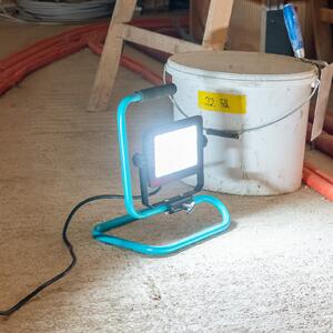 EGLO Avelar vanjski LED reflektor, crna/tirkizna, širina 32 cm, metal, Crno, Aluminij