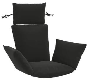 Adirondack Jastučić PUTTEN 100% poliester Crna 60 x 145 x 10 cm - Crna Poliester