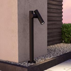 EGLO Fossignano LED svjetlo za stazu, visina 70 cm, crno, metal, 2 svjetla, Crno, Aluminij
