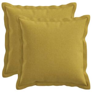 Jastuk s jastukom HOUTEN 2 kom. Svijetlo zelena Umjetni lan - Svijetlo zelena 30 x 30 cm 2