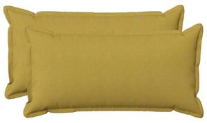 Presvlaka za jastuk 2 pcs HOUTEN Svijetlo zelena 40 x 80 cm - Svijetlo zelena 40 x 80 cm 2