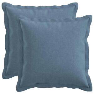 Jastuk s jastukom HOUTEN 2 kom. Traper plava Umjetni lan - Trapere plave boje 30 x 30 cm 2