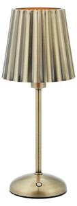 Markslöjd Stolna lampa Celia, antikni mesing, prigušljiva, E14, stanica za punjenje, prigušiva, Bronca / stari mesing, Dnevni boravak/blagovaonica, Metal