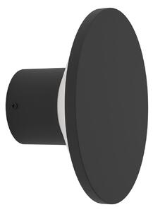 EGLO Rigosa LED vanjska zidna svjetiljka, crna, Ø 10 cm, metal, Crno, Metal
