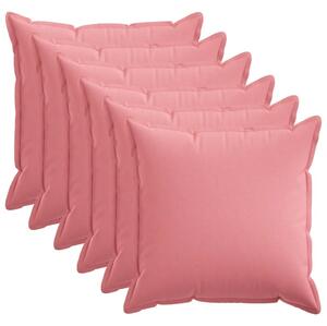 Presvlaka za jastuk 6 pcs HOUTEN Ružičasta 80 x 80 cm - Ružičasta 80 x 80 cm 6