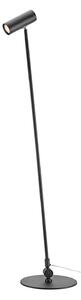 Markslöjd Arlo LED podna lampa, crna, željezo, visina 132 cm, dim., prigušiva, Crno, Dnevni boravak/blagovaonica, Metal