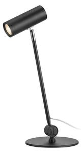 Markslöjd Arlo LED stolna lampa, crna, željezo, visina 52,8 cm, dim., prigušiva, Crno, Dnevni boravak/blagovaonica, Metal