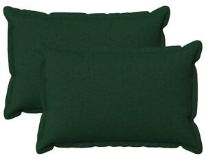 Presvlaka za jastuk 2 pcs HOUTEN Tamnozelena 40 x 60 cm - Tamnozelena 40 x 60 cm 2