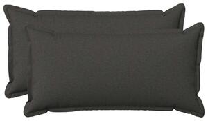 Presvlaka za jastuk 2 pcs HOUTEN Tamnosiva 40 x 80 cm - Tamnosiva 40 x 80 cm 2