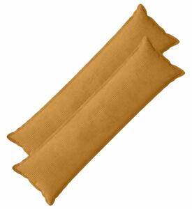 Presvlaka za jastuk 2 kom. HOUTEN Žuta 40 x 145 cm Kord - Žuta 40 x 145 cm 2
