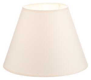 Duolla Sjenilo za lampu Sofia, visina 21 cm, ecru/bijela, Bež, Tkanina / tekstil