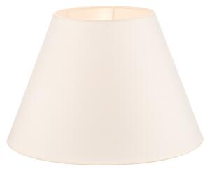 Duolla Sjenilo za lampu Sofia, visina 31 cm, ecru/bijela, Bijela, Tkanina / tekstil