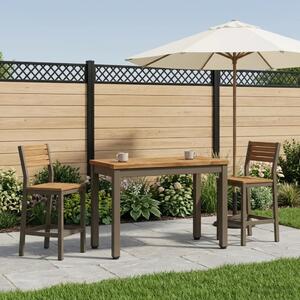 Stolić za kavu Prirodna i kava 60 5 x 30 x 36 cm - 60 5 x 30 x 36 cm Prirodno kava