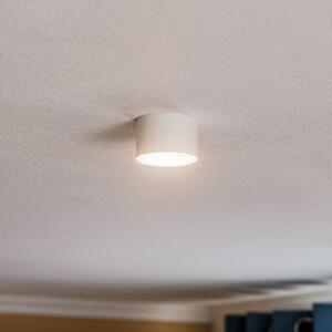 Eko-Light Stropna svjetiljka s efektom oblačnosti, jedna žarulja, bijela, prigušiva, Bijela, Dnevni boravak/blagovaonica, Metal