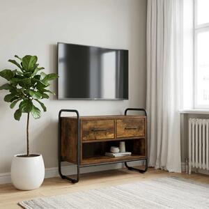 TV ormar 60 x 30 x 50 cm Dimljeni hrast Konstruirano drvo - Dimljeni hrast