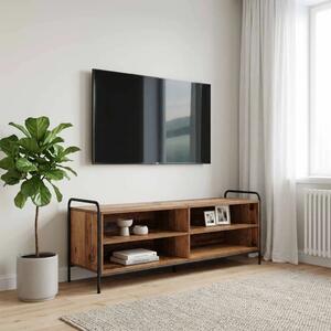 TV ormar 140 x 39 5 x 50 cm Staro drvo Konstruirano drvo - Staro drvo 80 x 39 5 x 50 cm