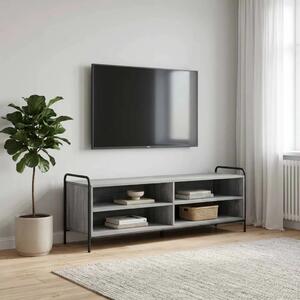 TV ormar 140 x 39 5 x 50 cm Siva Sonoma Konstruirano drvo - Siva Sonoma 80 x 39 5 x 50 cm